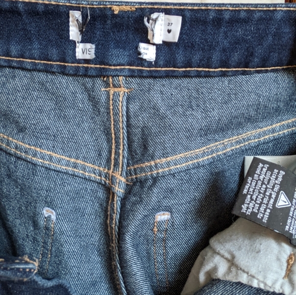 High Waist Organic Cotton Barrel Mom Jeans by Twik - Picture 4 of 9